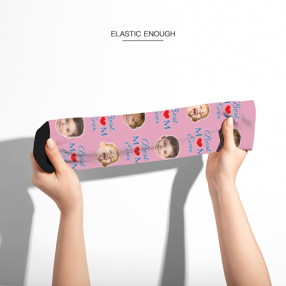 Custom Socks with Picture:Made in USA,Customized Face Socks,Personalized Socks Memorial Gift for Men Women Kid