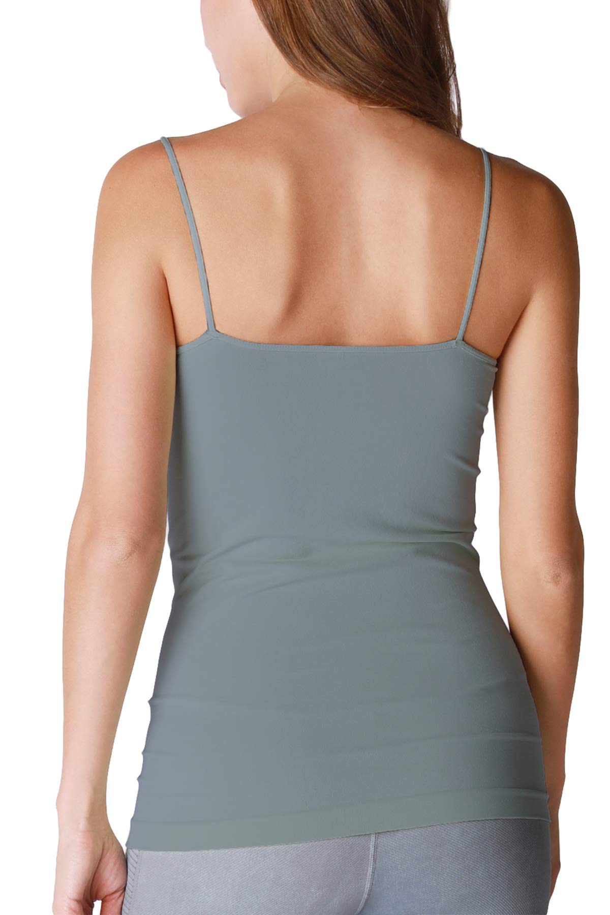 NIKIBIKI Women Seamless Basic Camisole, Made in U.S.A, One Size