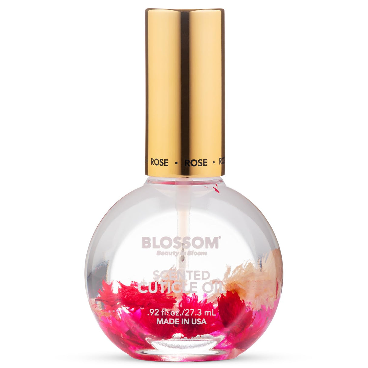 Blossom Scented Cuticle Oil, Infused with Real Flowers, Hydrating, Moisturizing, Strengthening, Made in USA, 0.5 fl. oz, Amazon Exclusive, Watermelon