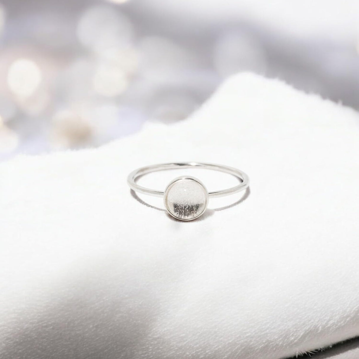 Bottled Up Designs Handmade, Stacking Ring, Recycled Vintage Bottles, Sterling Silver, Made in USA, Mothers Day, Women, Anniversary (9, Cobalt 1960s Skin Cream Jar)