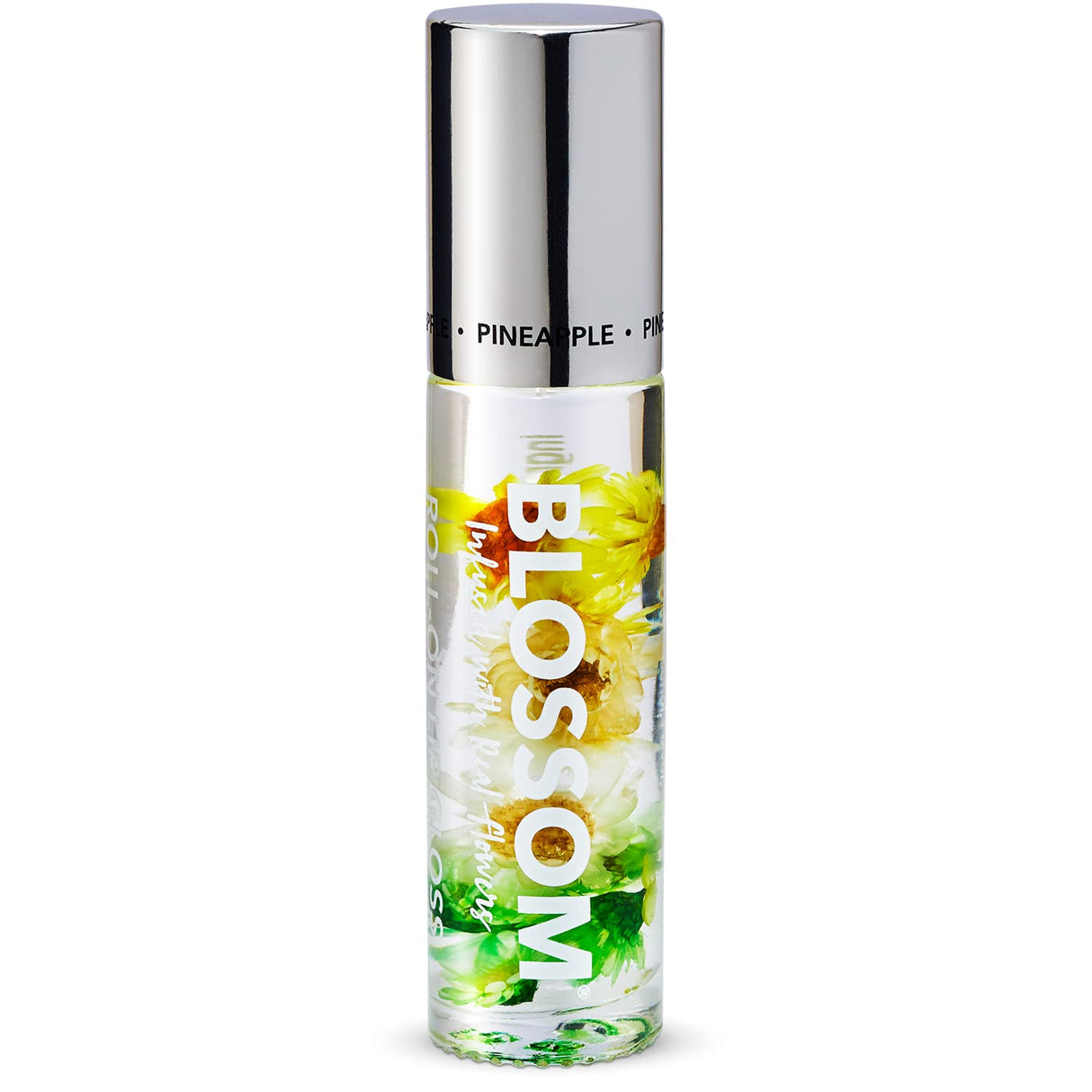 Blossom Scented Roll on Lip Gloss, Infused with Real Flowers, Made in USA, 0.20 fl. oz./5.9ml, Watermelon