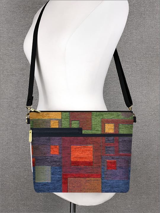 Danny K. Women's Tapestry Bag Shoulder Handbag, Large Zipper Purse Handmade in the USA