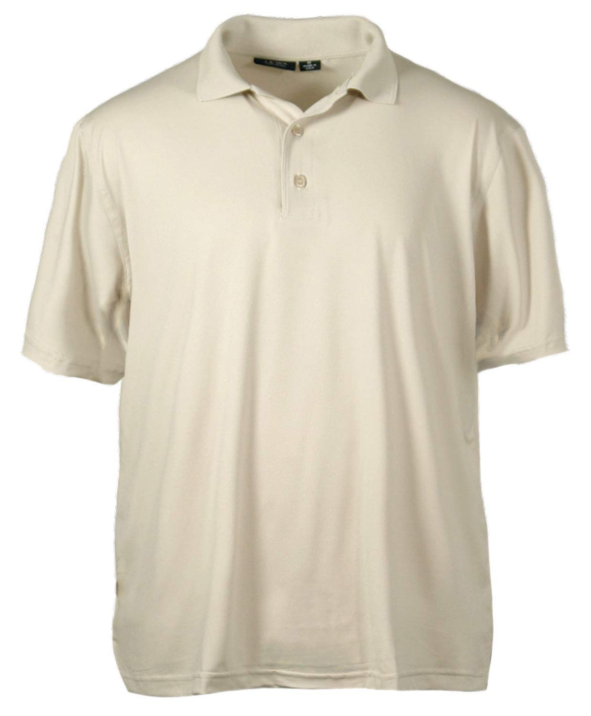 Akwa Made in USA Men's Stretch Poly Jersey Dry Wicking Polo