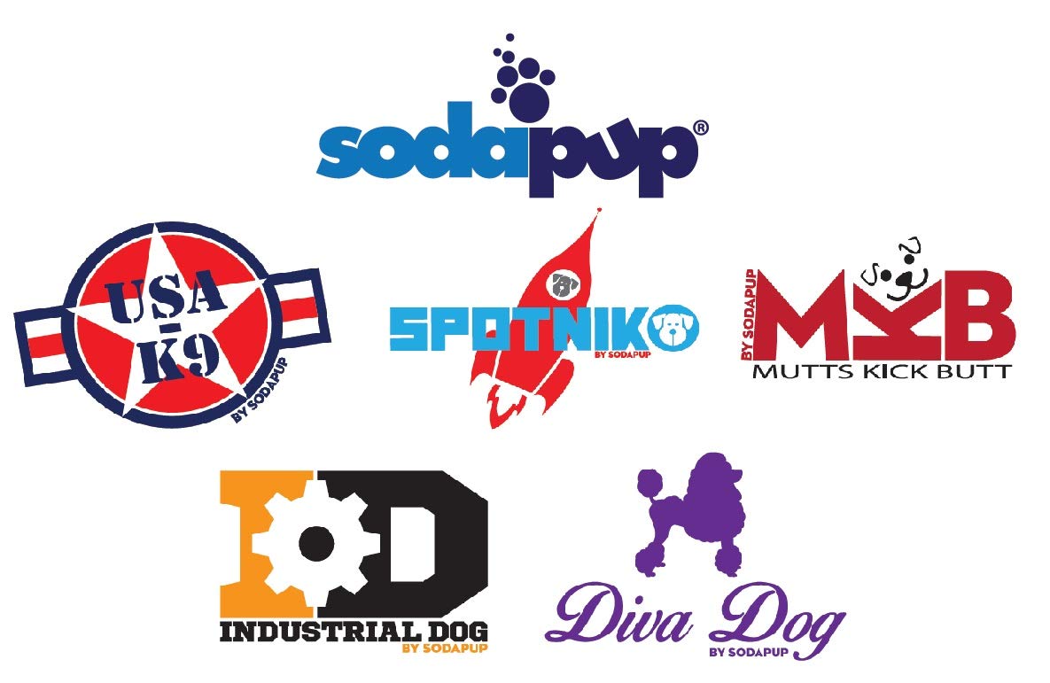 SodaPup Honey Pot – Durable Dog Treat Dispenser & Enrichment Toy Made in USA from Non-Toxic, Pet Safe, Food Safe Natural Rubber Material for Mental Stimulation, Problem Chewing, Calming Nerves, & More