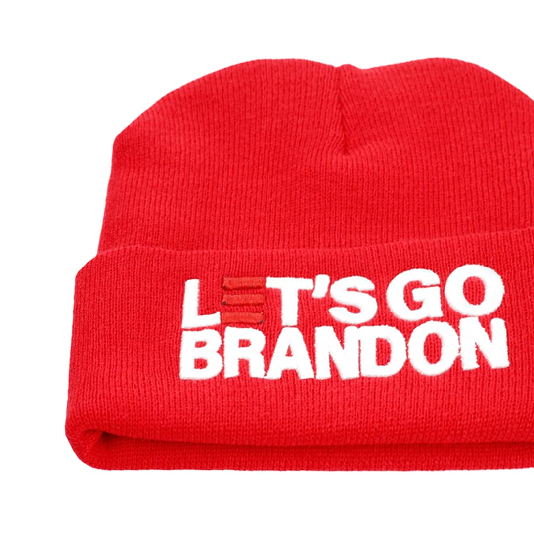 Made in USA Exclusive 2024 47th President 3D Trump Skull Knit Beanie Cap President Beanie Hat