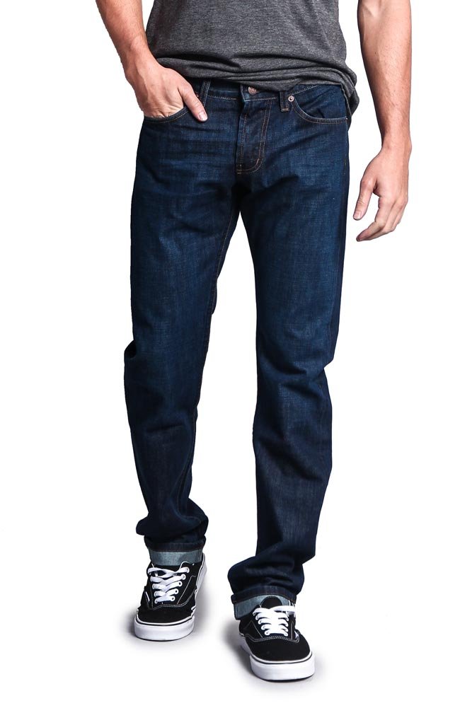 Men's Straight Fit Selvedge Jeans M527SV (Made in USA)