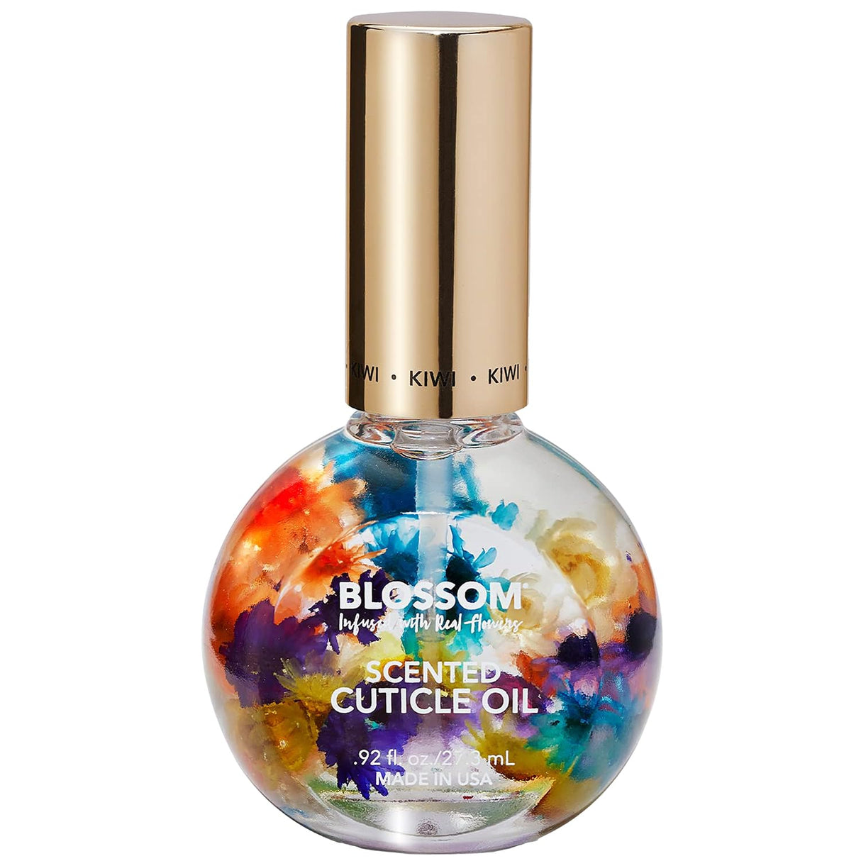 Blossom Scented Cuticle Oil, Infused with Real Flowers, Hydrating, Moisturizing, Strengthening, Made in USA, 0.5 fl. oz, Amazon Exclusive, Watermelon