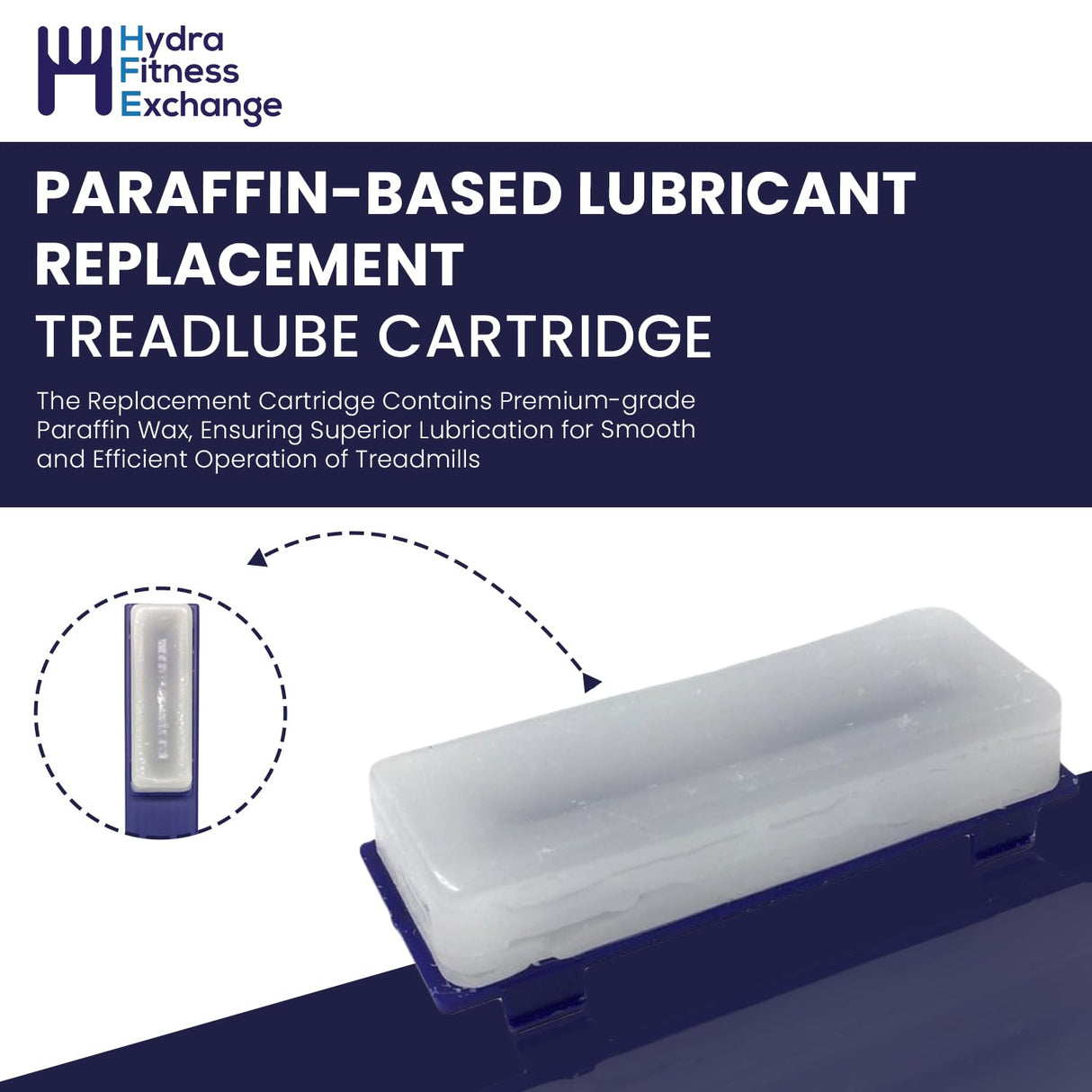 Treadmill Wax Stick APPLICATOR by TREADLUBE Easy to USE P/N WAXAPP - Made in USA