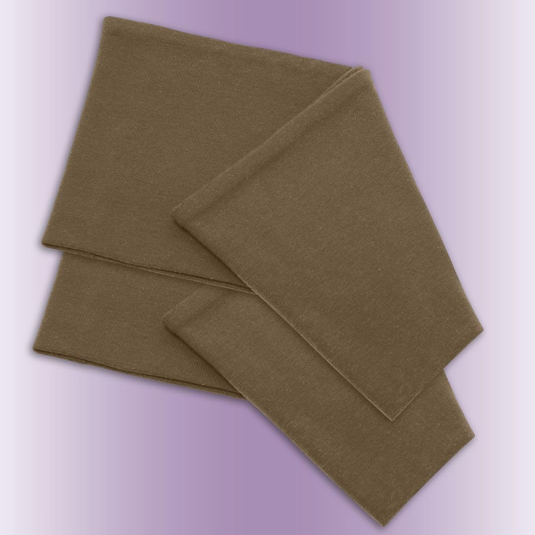 Men's Cotton Headbands Sweatbands 5" Wide Sports Fitness Yoga Fashion Made in USA