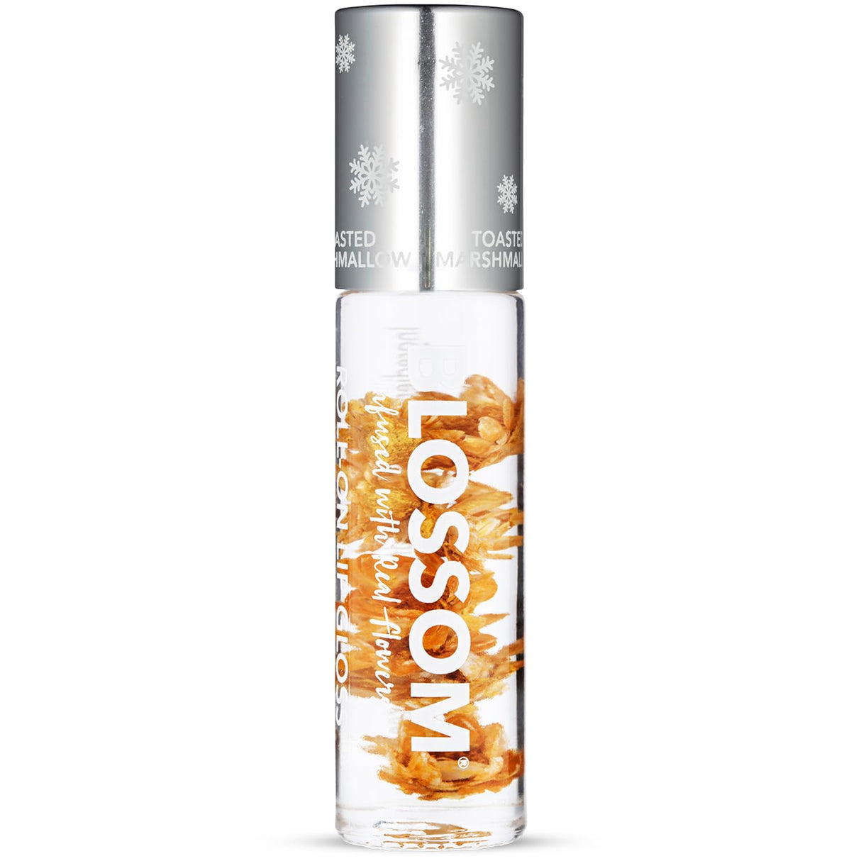 Blossom Scented Roll on Lip Gloss, Infused with Real Flowers, Made in USA, 0.20 fl. oz./5.9ml, Watermelon
