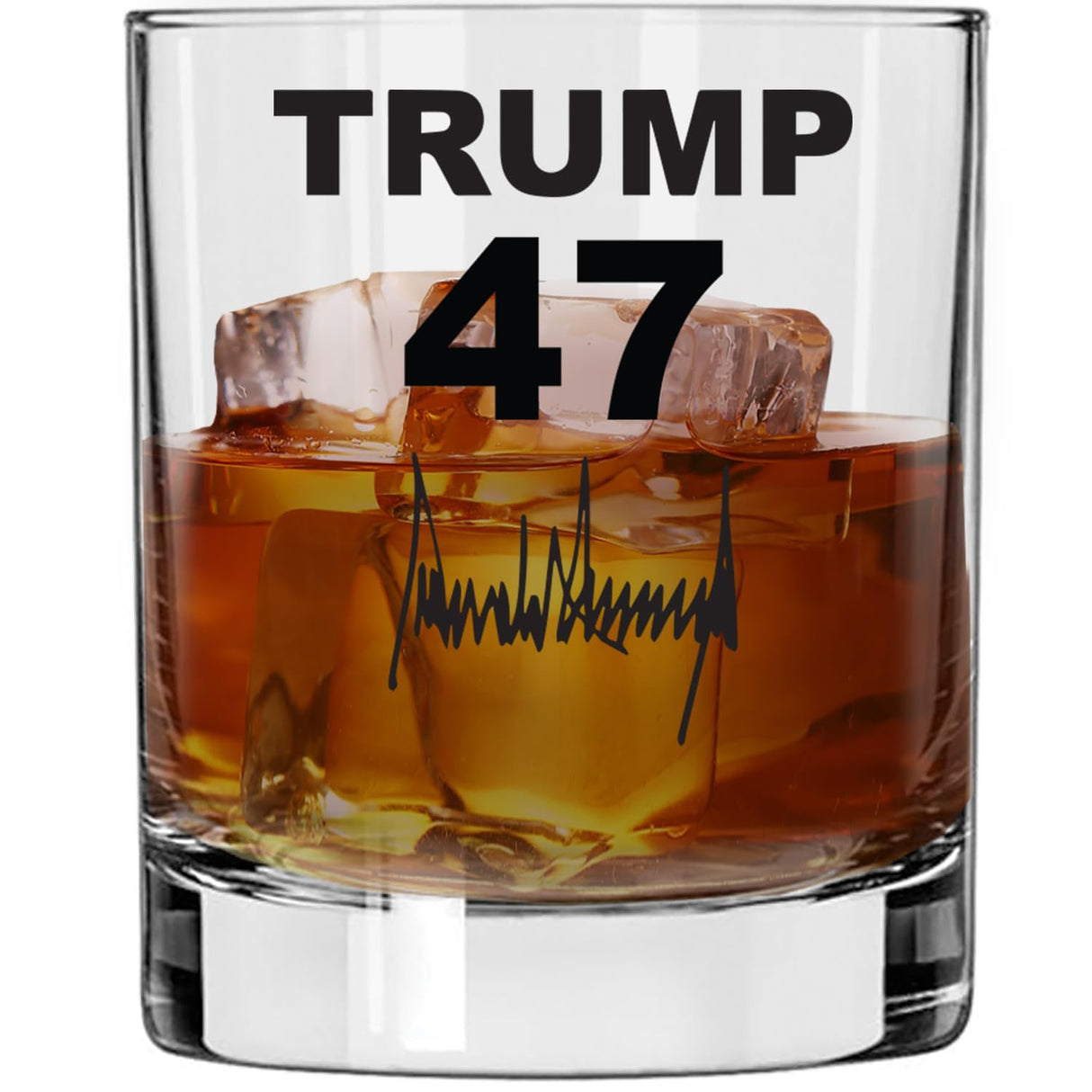 Trump 47 President Donald Trump Commemorative 16 oz Beer Pint Shaker Highball Glass - Made in The USA & Dishwasher Safe, MAGA Gift for Dad, Husband, or Trump Girl (PINNT)