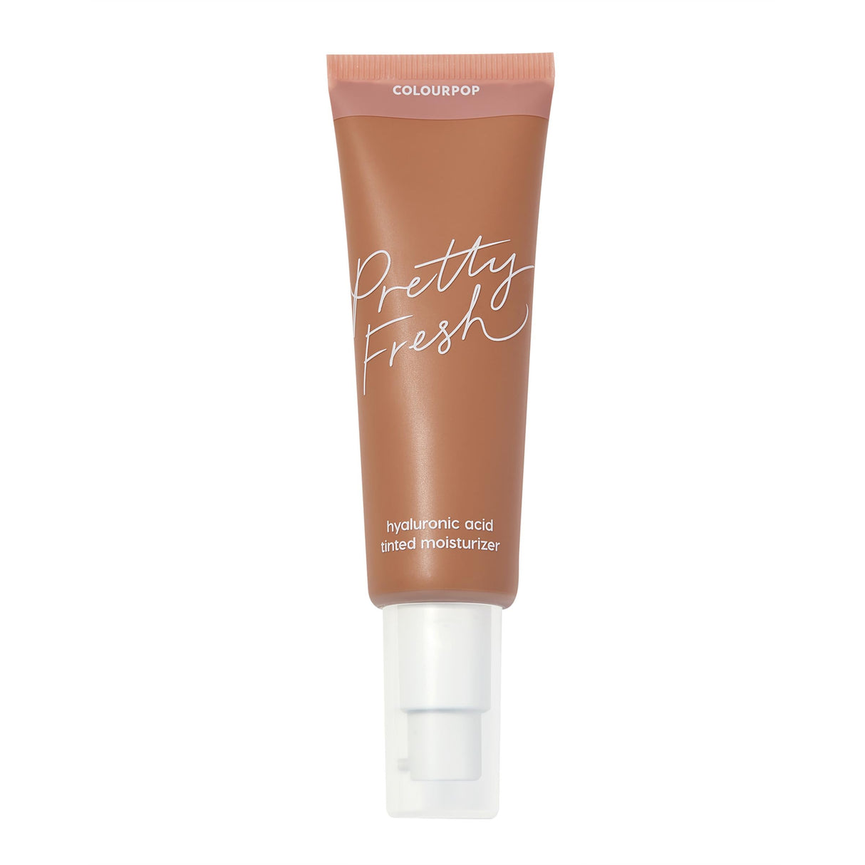 ColourPop Pretty Fresh Tinted Moisturizer - Hydrating Skin Tint with Lightweight Coverage - Formulated with Hyaluronic Acid & Coconut Water for Healthy-Looking Skin - Deep Dark 24N (1.45 oz)