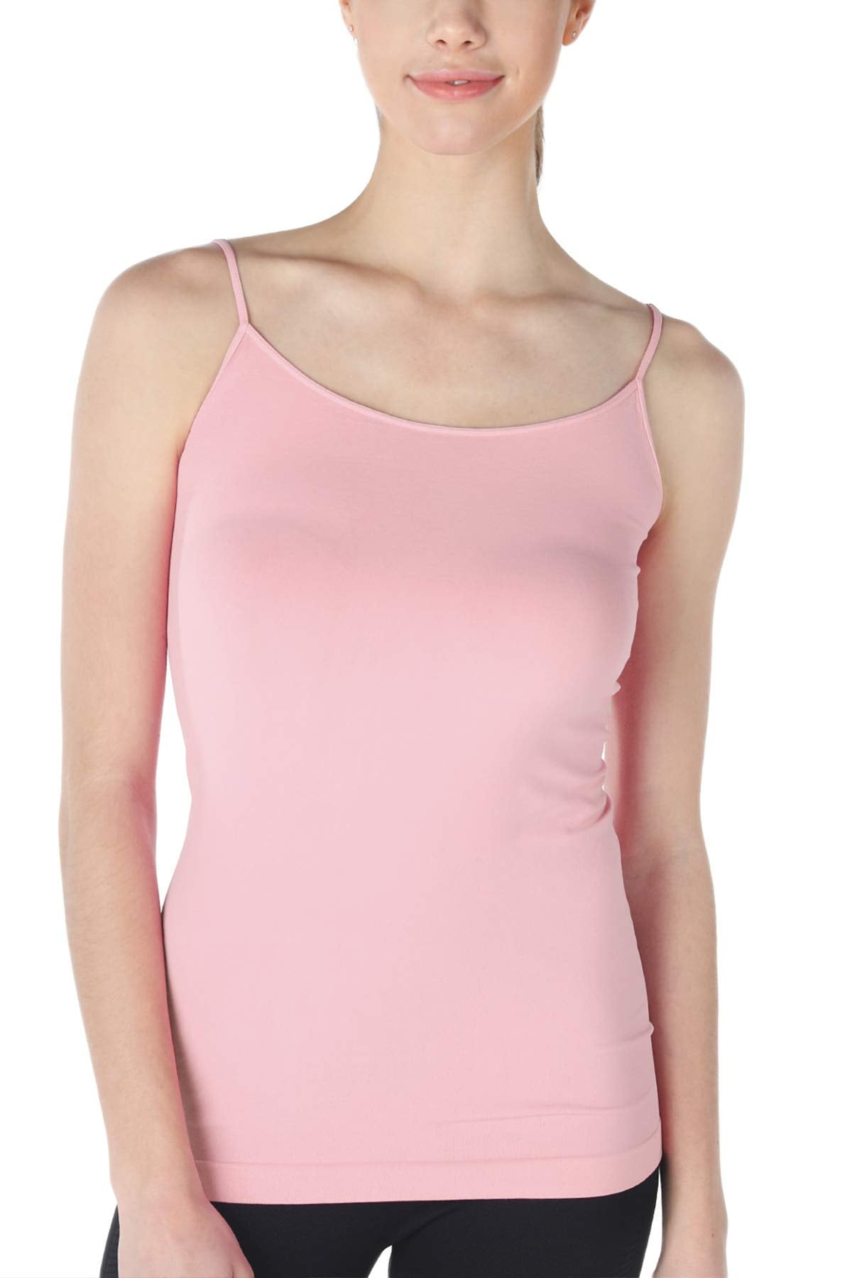 NIKIBIKI Women Seamless Basic Camisole, Made in U.S.A, One Size