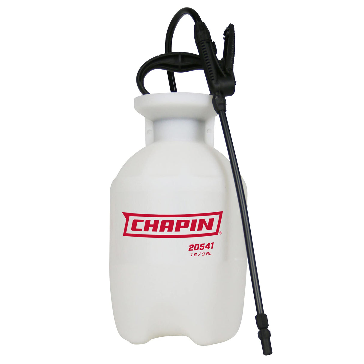 Chapin International 20541 1 Gallon Lawn & Garden Multi-purpose Sprayer with Foaming and Adjustable Nozzles, Made in the USA, 1-pack, Translucent White