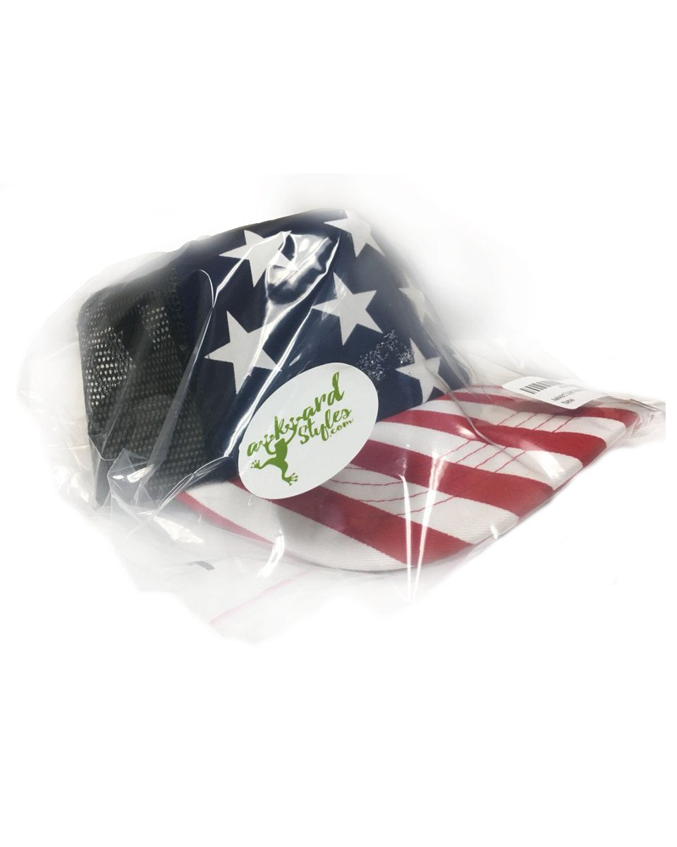 Awkward Styles American Flag Mama Hat 4th of July Party Patriotic Mama Hat Made in USA