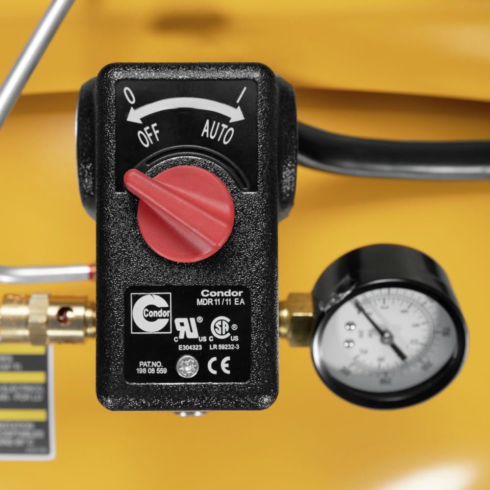 Dewalt DXCM803.COM 80 Gallon 2 Stage 175 Maximum PSI 14.6 SCFM @ 100 PSI Oil-Lubricated Vertical Air Compressor
