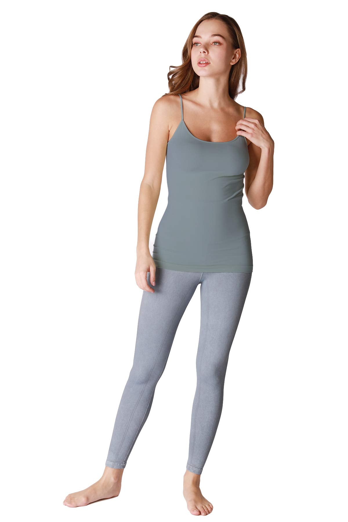 NIKIBIKI Women Seamless Basic Camisole, Made in U.S.A, One Size