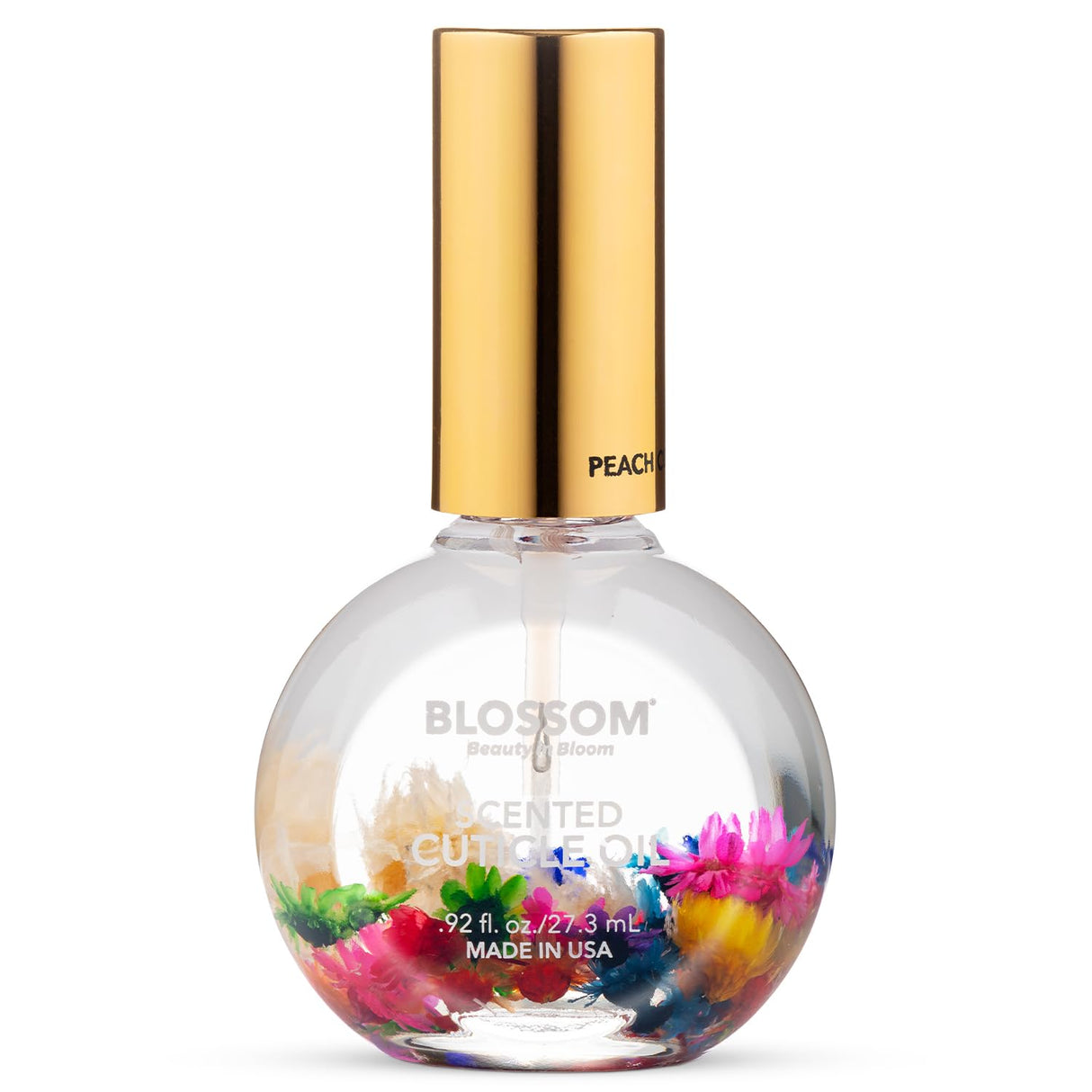 Blossom Scented Cuticle Oil, Infused with Real Flowers, Hydrating, Moisturizing, Strengthening, Made in USA, 0.5 fl. oz, Amazon Exclusive, Watermelon