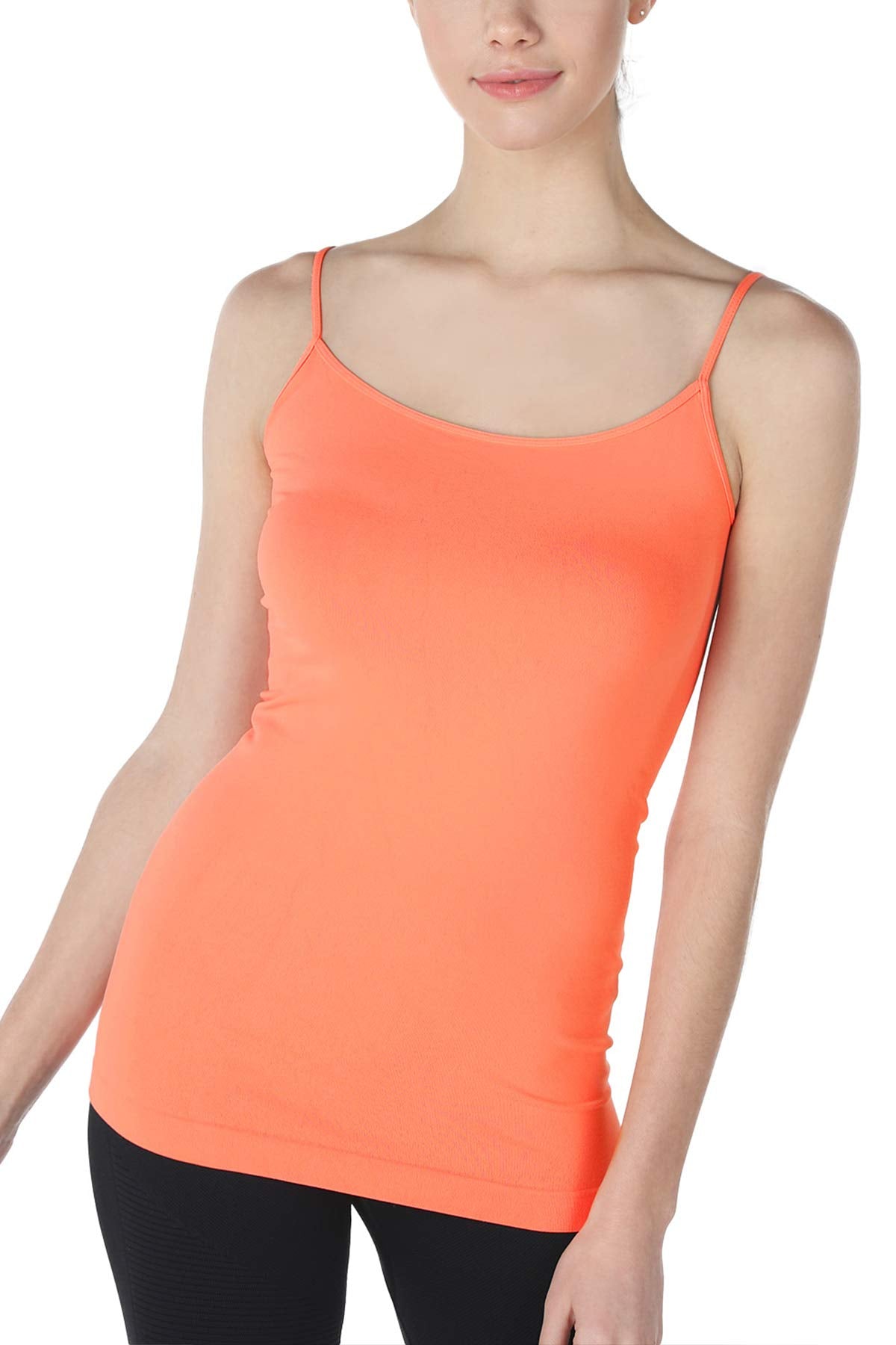 NIKIBIKI Women Seamless Basic Camisole, Made in U.S.A, One Size