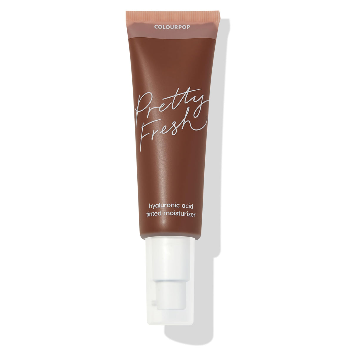 ColourPop Pretty Fresh Tinted Moisturizer - Hydrating Skin Tint with Lightweight Coverage - Formulated with Hyaluronic Acid & Coconut Water for Healthy-Looking Skin - Deep Dark 24N (1.45 oz)