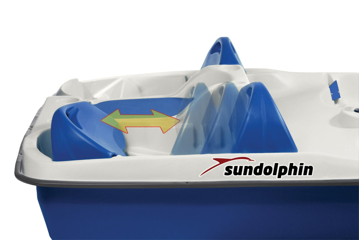 Sun Slider 5 Seat Pedal Boat with Canopy