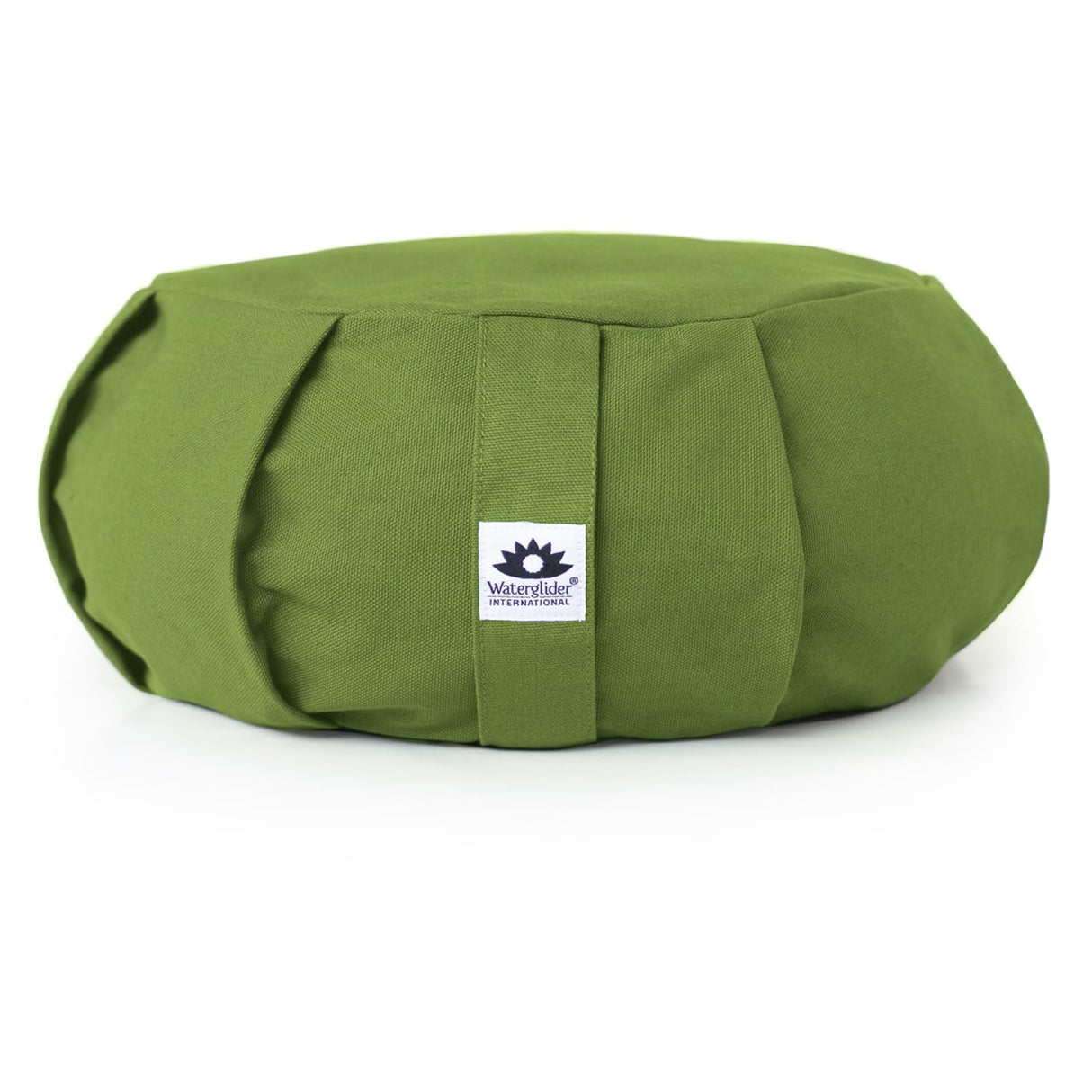 Meditation Cushion, Round, Buckwheat Husk Filled, Floor Pillow or Cushions, Yoga Seat, Zafu, Made in the USA