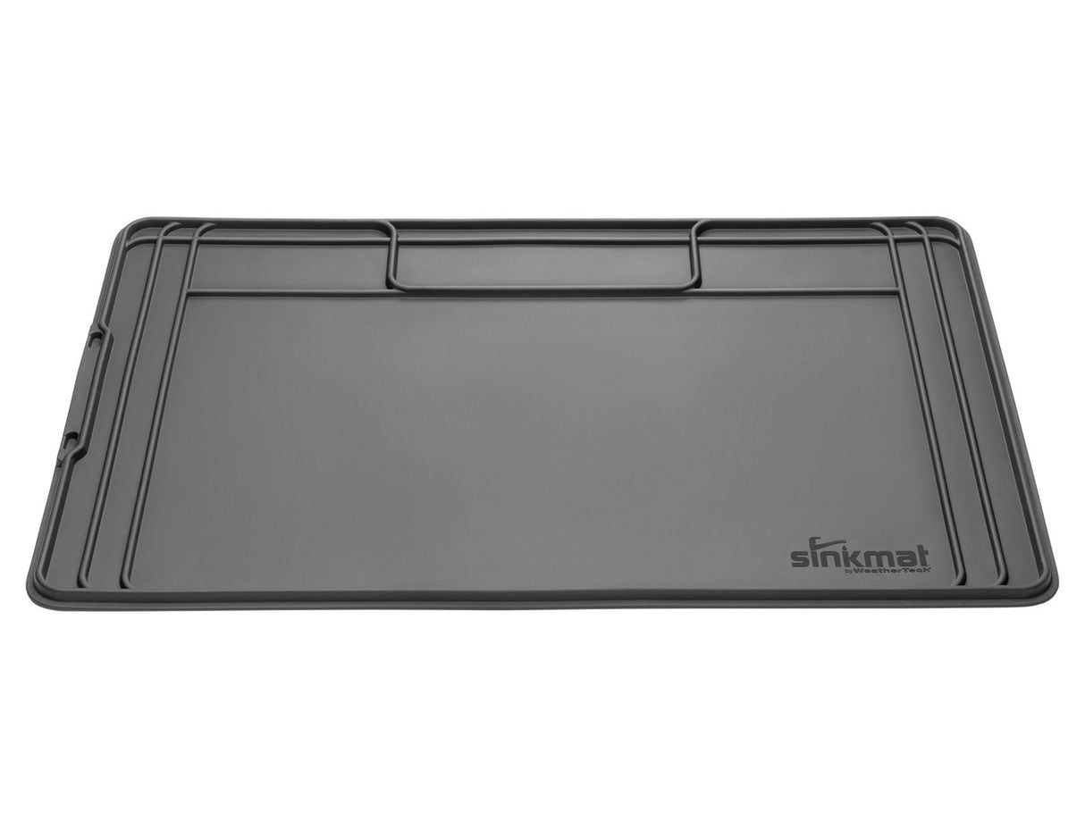 WeatherTech SinkMat – Waterproof Under Sink Liner Mat for Kitchen Bathroom – 34” x 22” Inches - Durable, Flexible Tray – Home undersink Organizer Must Haves, Black