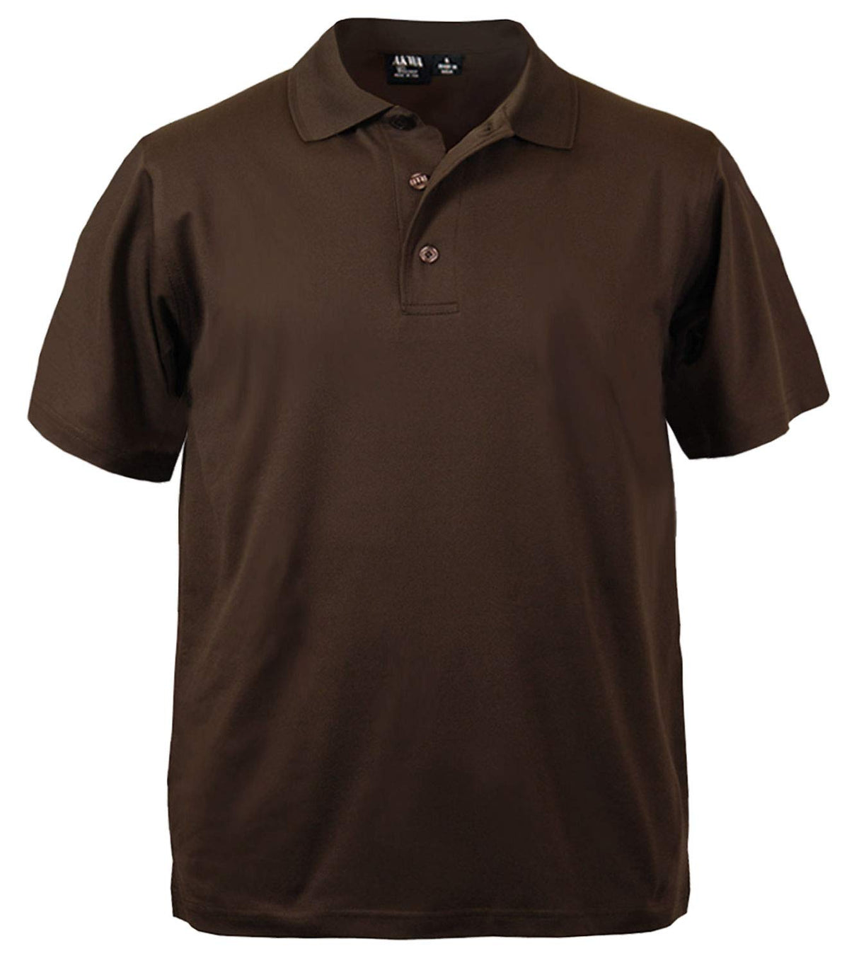 Akwa Made in USA Men's Stretch Poly Jersey Dry Wicking Polo