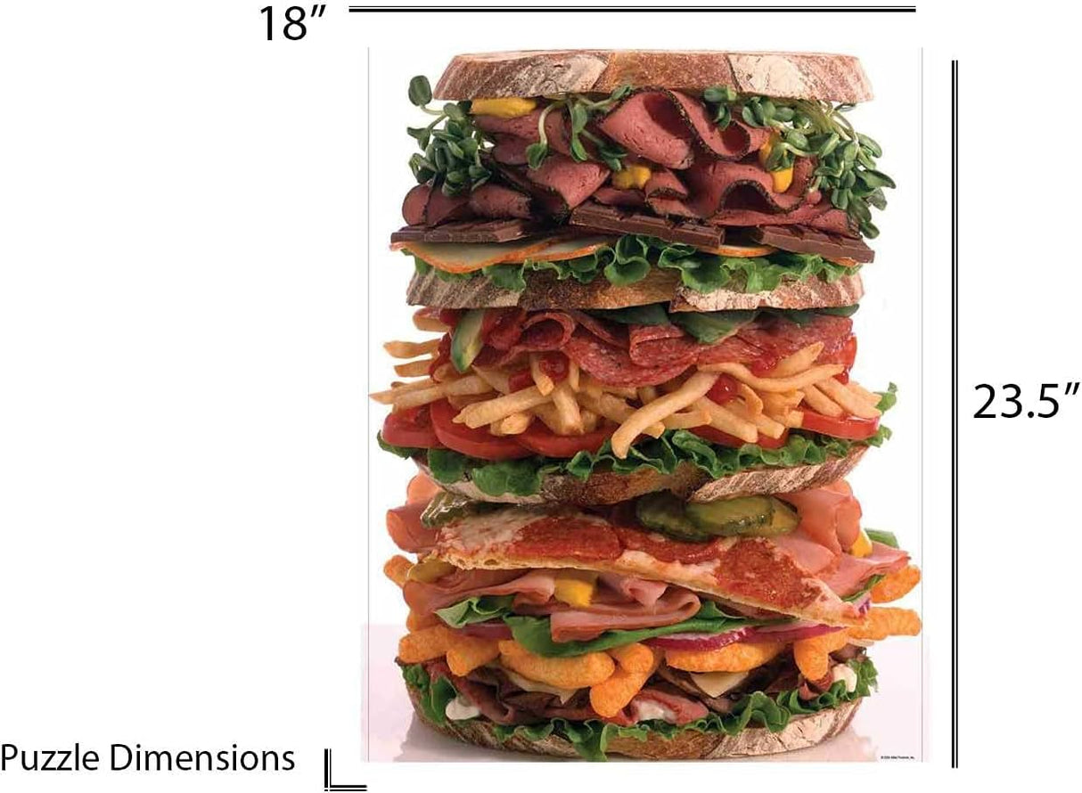 Snack Stack 500 Piece Jigsaw Puzzle
