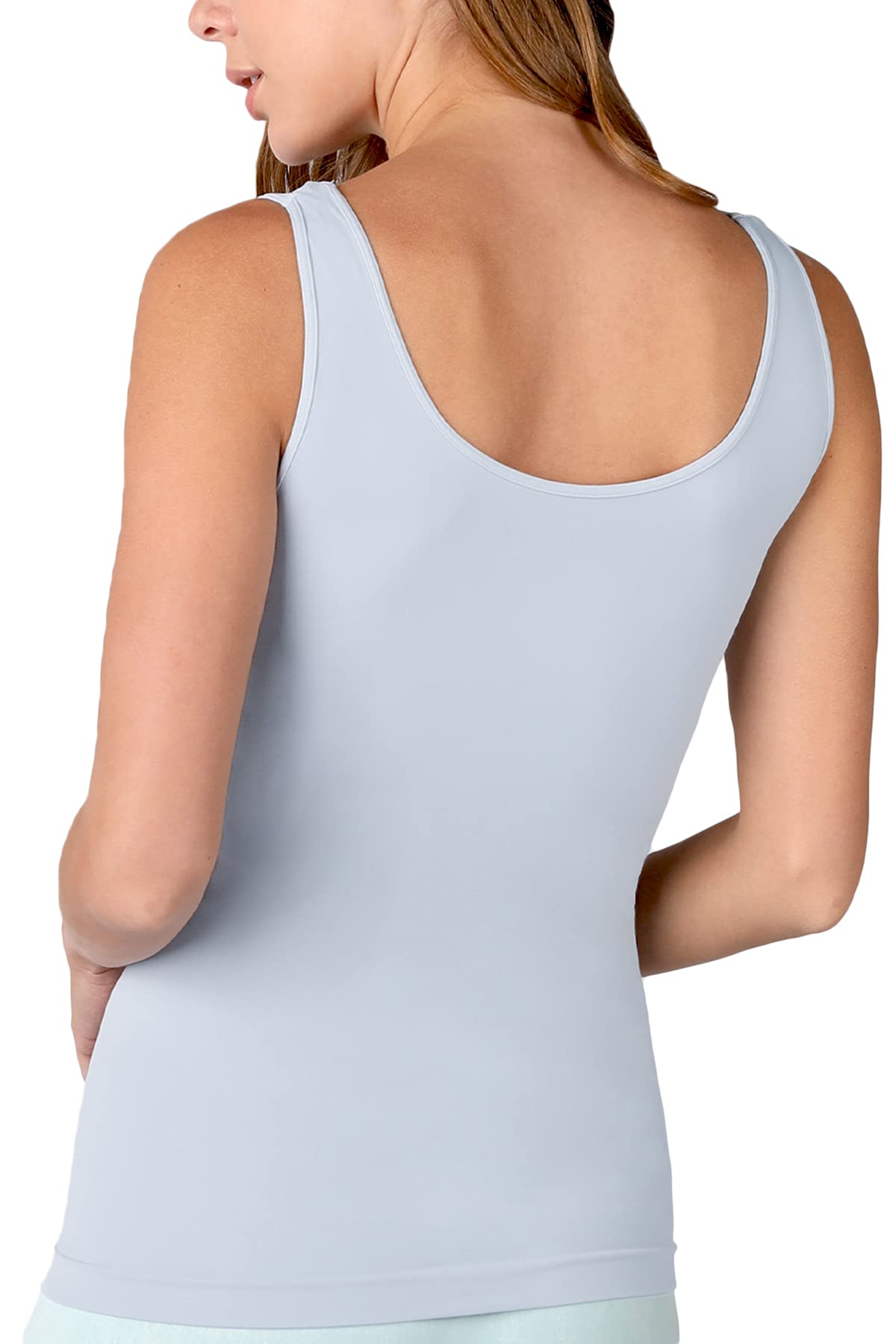 NIKIBIKI Women Seamless Reversible Classic Tank Top, Made in U.S.A, One Size