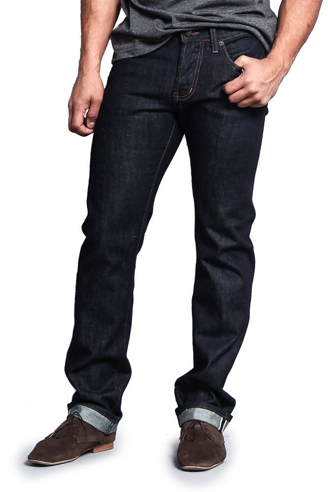 Men's Straight Fit Selvedge Jeans M527SV (Made in USA)