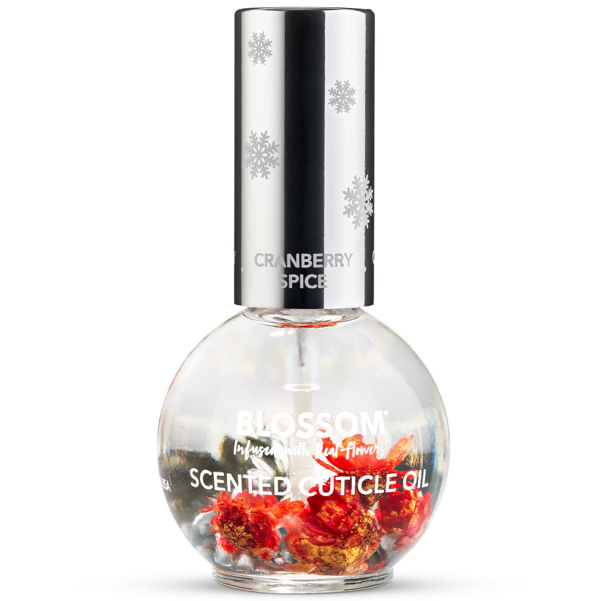 Blossom Scented Cuticle Oil, Infused with Real Flowers, Hydrating, Moisturizing, Strengthening, Made in USA, 0.5 fl. oz, Amazon Exclusive, Watermelon