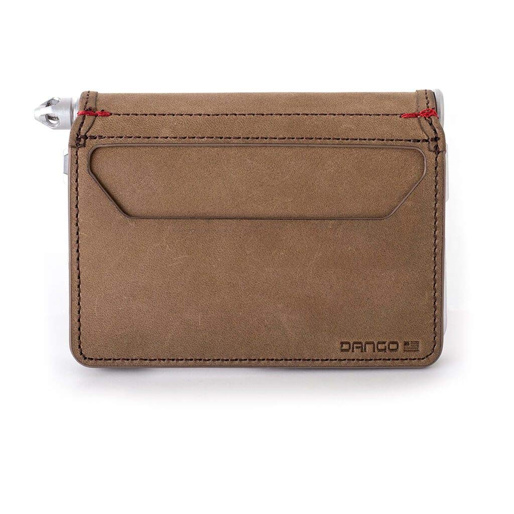 Dango Slim Minimalist Wallet for Men - RFID Blocking - Bifold, with Pen and Notebook