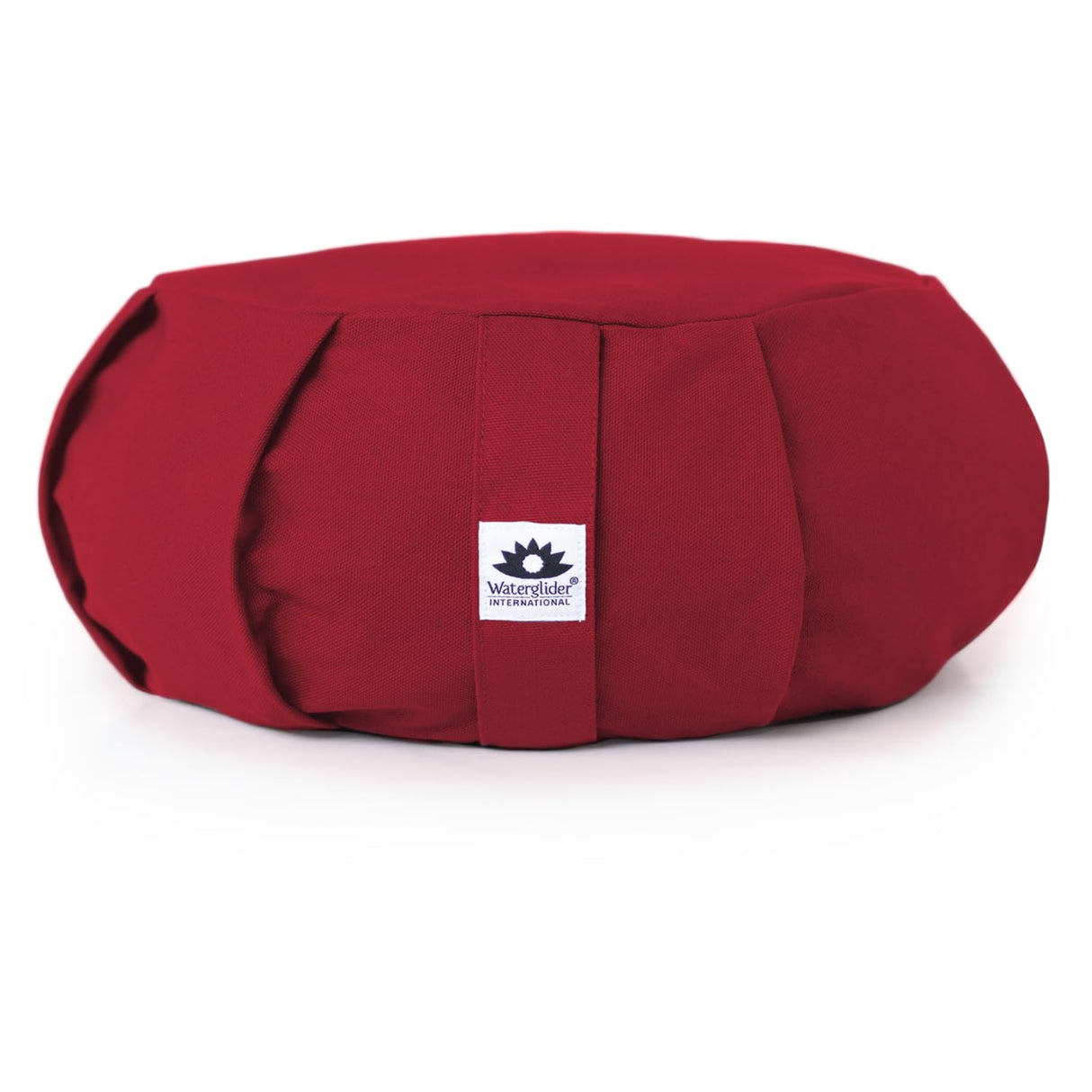 Meditation Cushion, Round, Buckwheat Husk Filled, Floor Pillow or Cushions, Yoga Seat, Zafu, Made in the USA