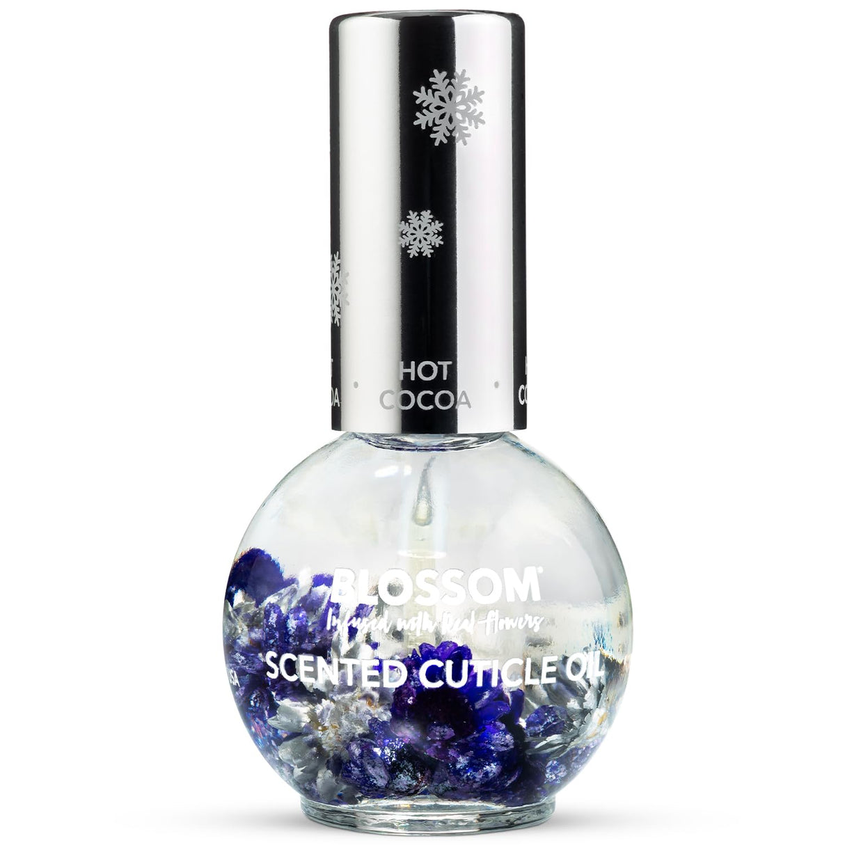 Blossom Scented Cuticle Oil, Infused with Real Flowers, Hydrating, Moisturizing, Strengthening, Made in USA, 0.5 fl. oz, Amazon Exclusive, Watermelon