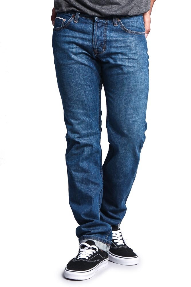 Men's Straight Fit Selvedge Jeans M527SV (Made in USA)