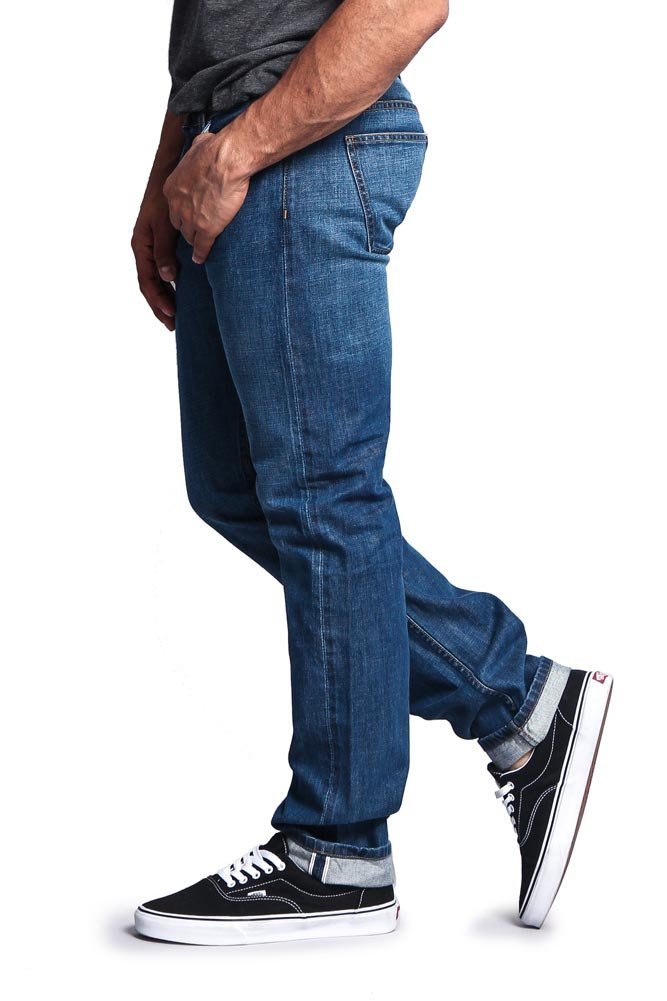 Men's Straight Fit Selvedge Jeans M527SV (Made in USA)