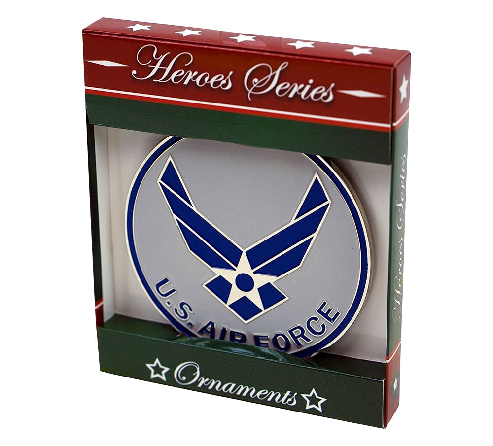 Allied Products Navy Heroes Series Holiday Ornament - Officially Licensed Navy Medallion