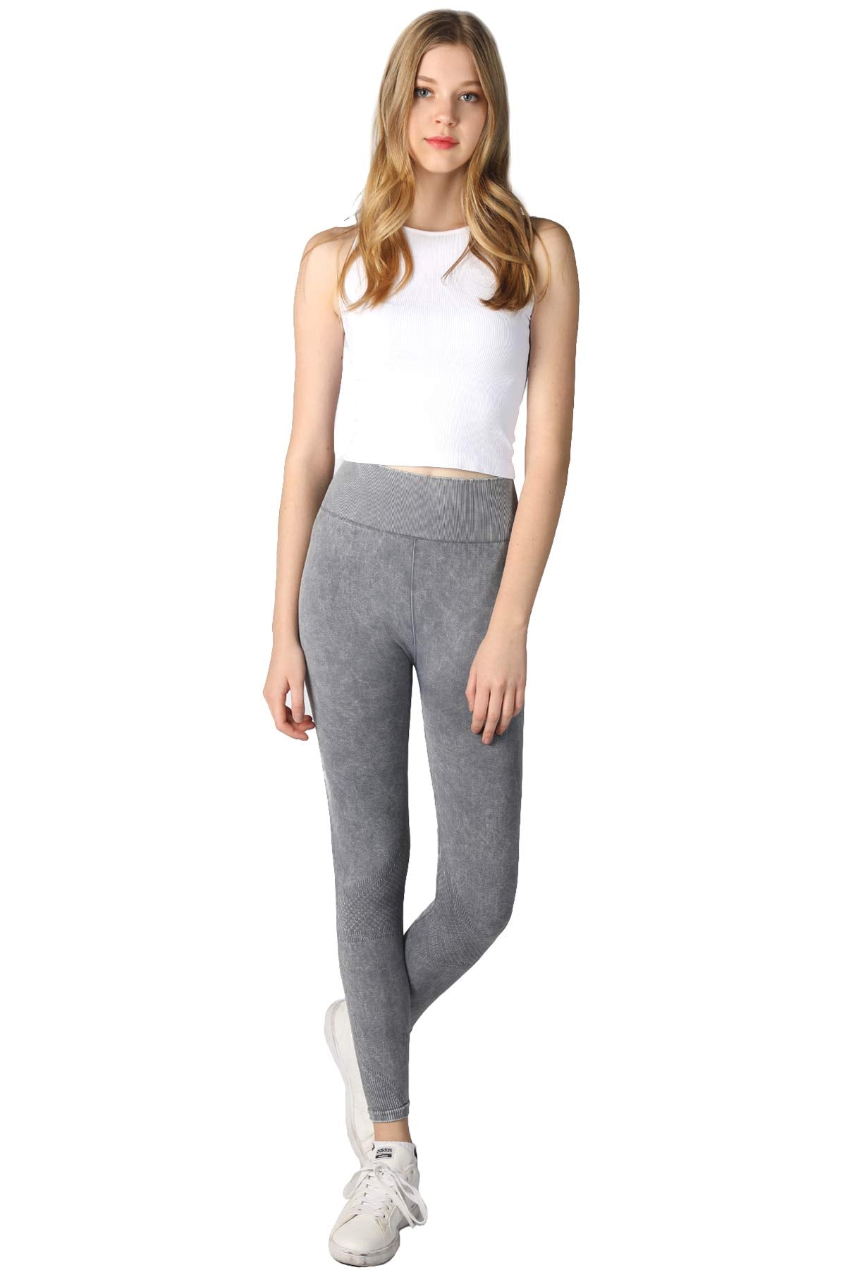 NIKIBIKI Women Seamless High Neck Ribbed Crop Top, Made in U.S.A, One Size