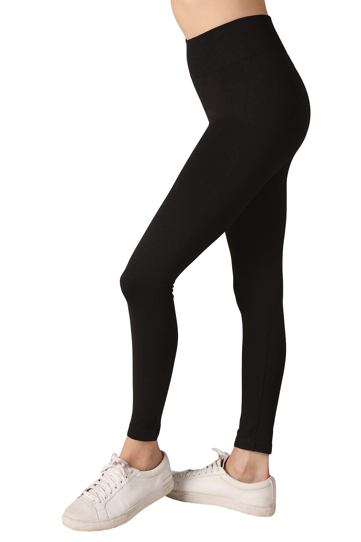 NIKIBIKI Women Seamless Signature Classic Leggings, Made in U.S.A, One Size