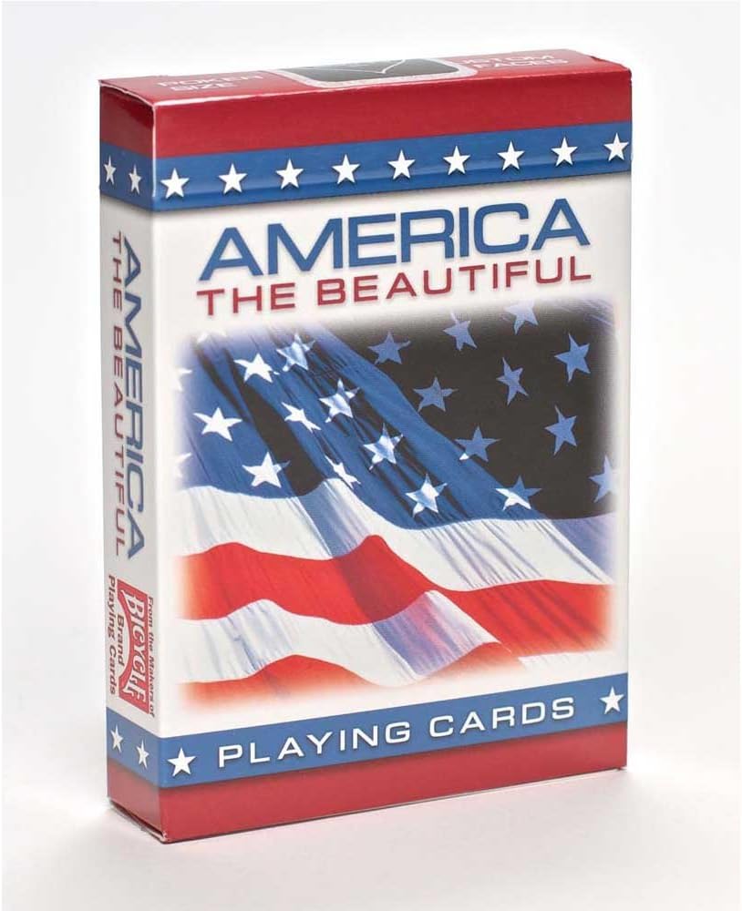 Bicycle America The Beautiful Poker Size Standard Index Playing Cards