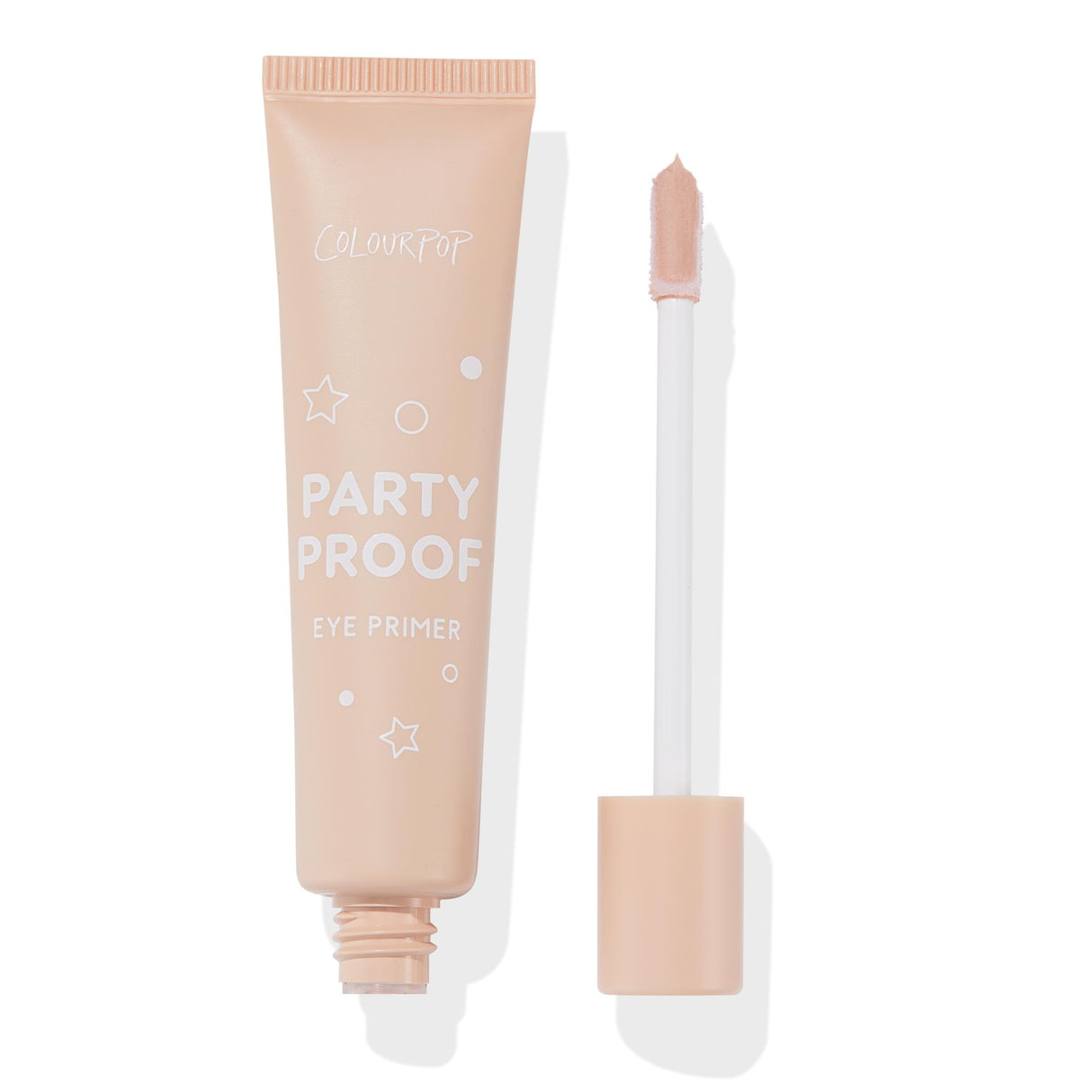 ColourPop Party Proof Eye Primer - Translucent Eyeshadow Primer for Long-Lasting Eye Makeup - Preps Skin for Smooth Makeup Application - Caramel (0.42 oz)