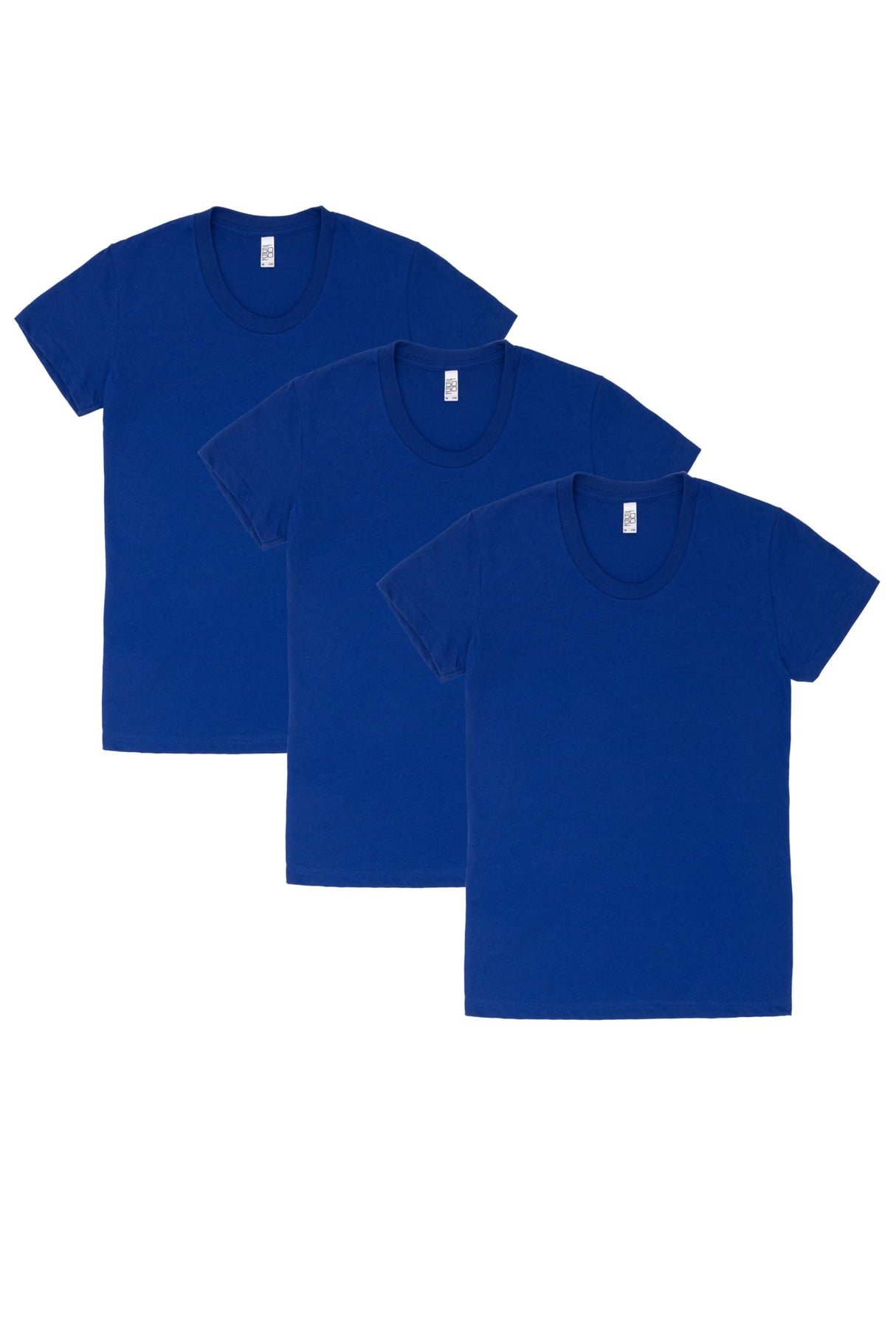 Los Angeles Apparel Women's Poly Cotton S/S T-Shirt 3 Pack