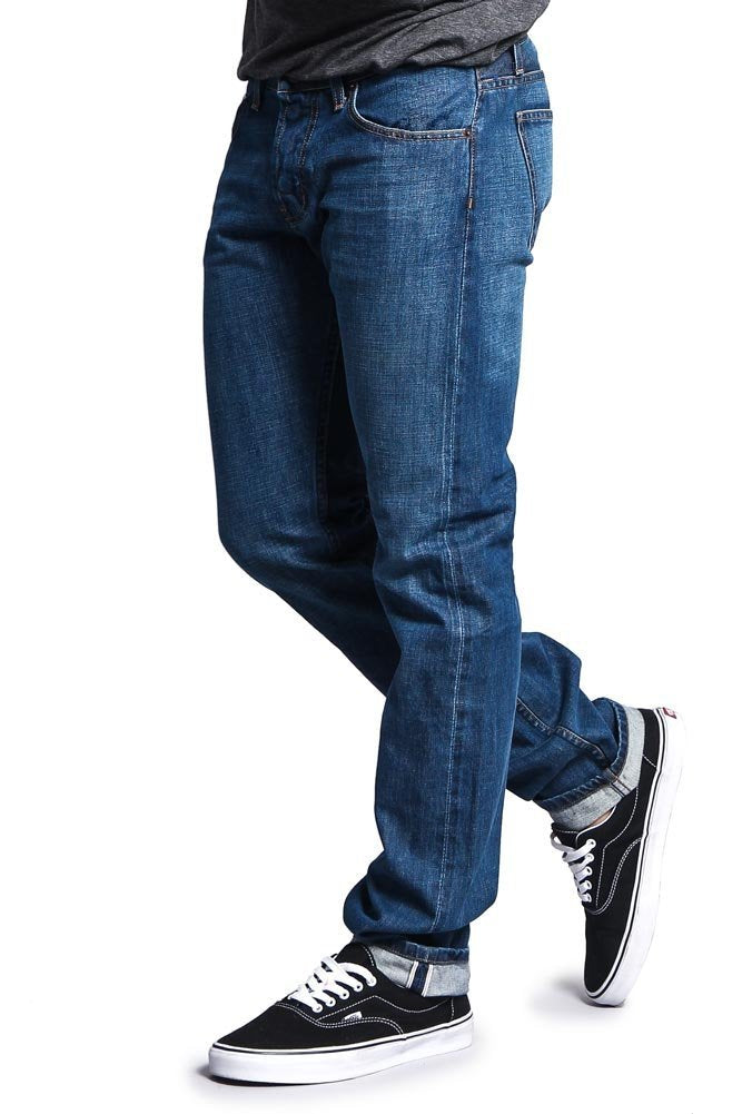 Men's Straight Fit Selvedge Jeans M527SV (Made in USA)