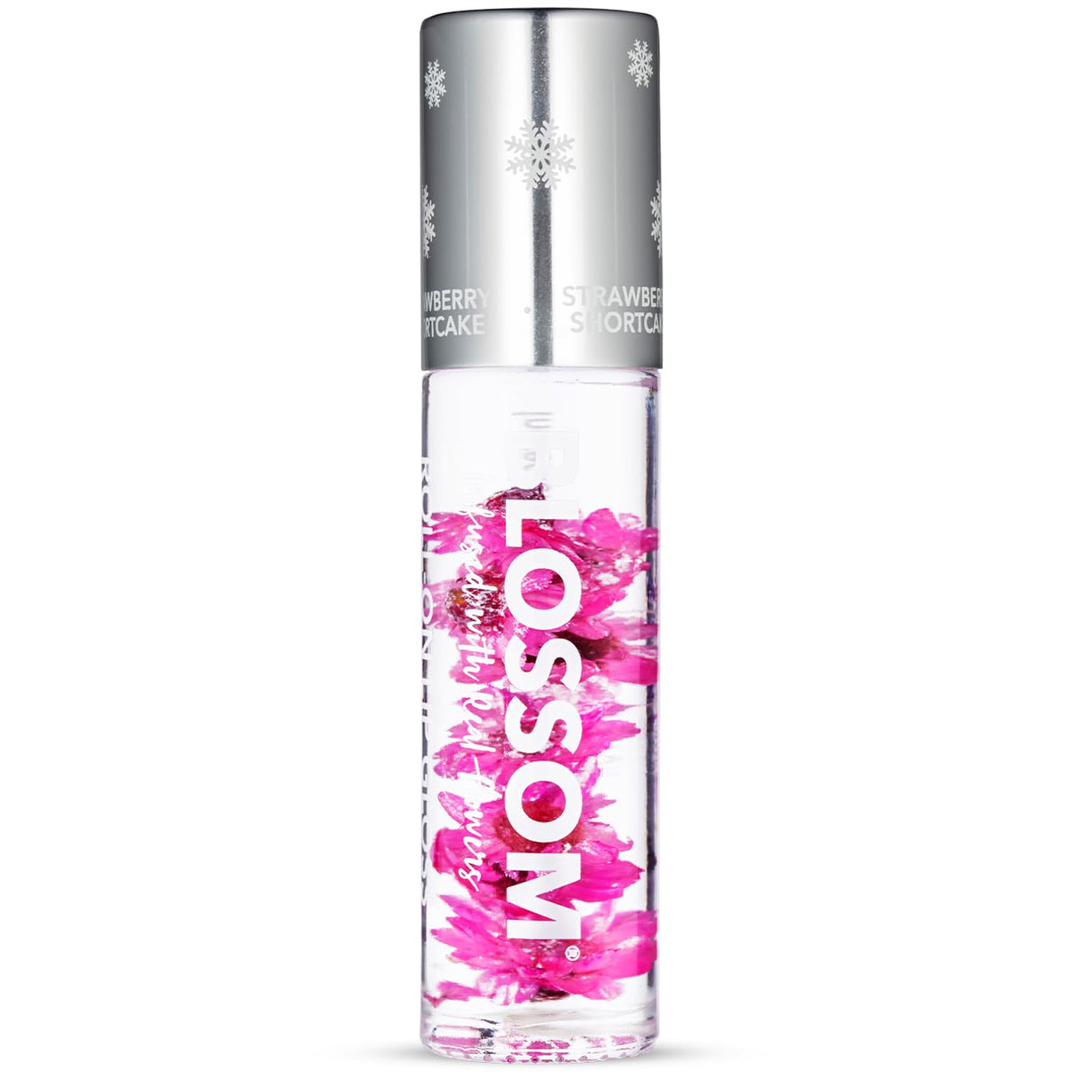 Blossom Scented Roll on Lip Gloss, Infused with Real Flowers, Made in USA, 0.20 fl. oz./5.9ml, Watermelon