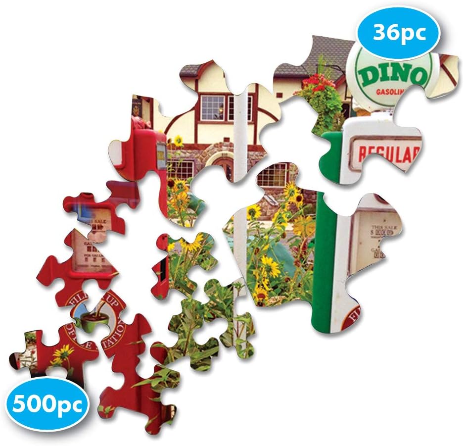 Springbok Puzzle to Remember - Alzheimer & Dementia Activity - 36 Piece Jigsaw Puzzle Coffee Station - Made in USA