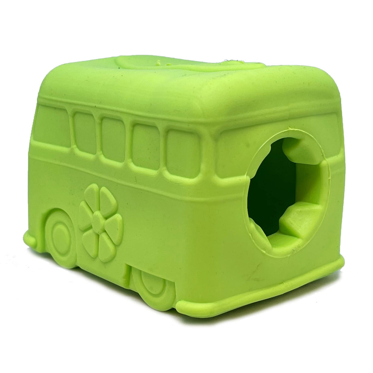 SodaPup Honey Pot – Durable Dog Treat Dispenser & Enrichment Toy Made in USA from Non-Toxic, Pet Safe, Food Safe Natural Rubber Material for Mental Stimulation, Problem Chewing, Calming Nerves, & More