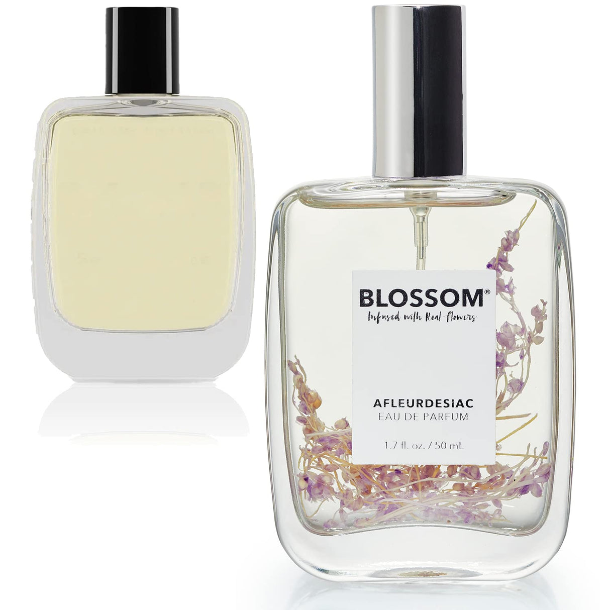 Blossom Unisex Eau De Parfum, Cruelty Free and Vegan Fragrance, Plant-based Perfume Spray, Infused with Real Flowers, Made in USA, 1.7oz, (White Calla Lily, Grapefruit, Sundrenched Flowers), Slay