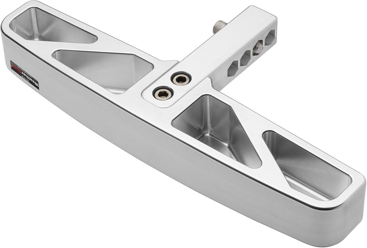 WeatherTech Billet BumpStep XL - Hitch Mounted Step and Bumper Protection