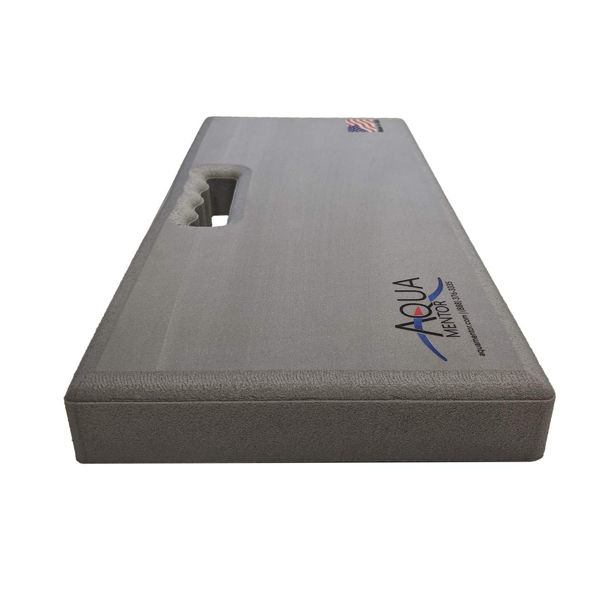 Kneeling Pad - Made in The USA - Firm, Durable and Thick Garden or Mechanics Foam Kneeling Pad, Great for Use Around The House, Garden, Job or Shop(17.5” x 8.0” x 1.5”, Gray)
